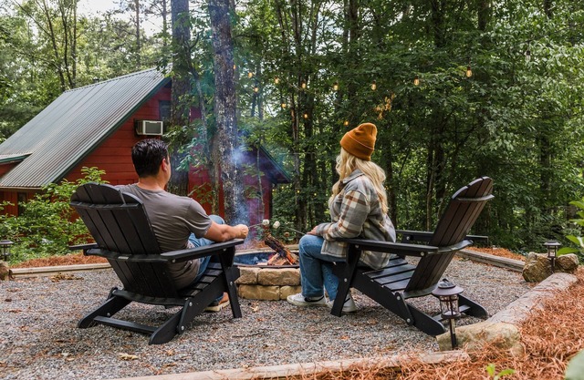 Cozy Cabin, Pioneer Lodge, Hot Tub, min from Blue Ridge