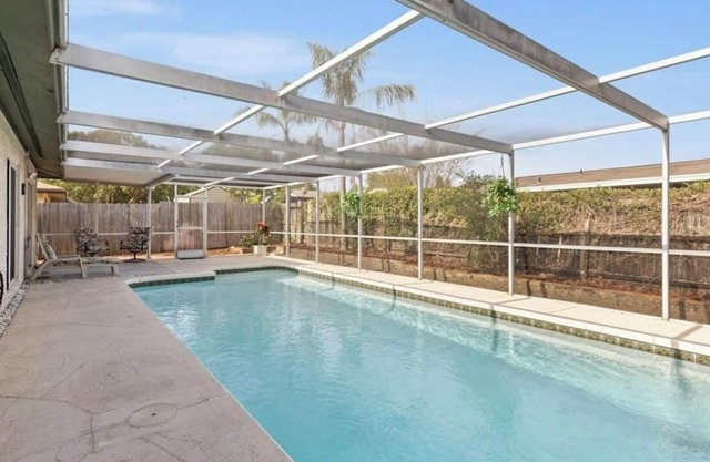 Cozy home near beautiful beaches with private pool.