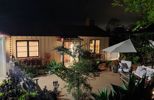 Cozy Laguna Beach Cottage with ocean views from all rooms and the spacious deck.