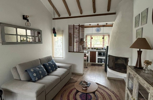 Cozy refuge with private garden and view of the mountains of Villa de Leyva.