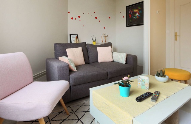 Cozy T3 near Tours # St Pierre des Corps station