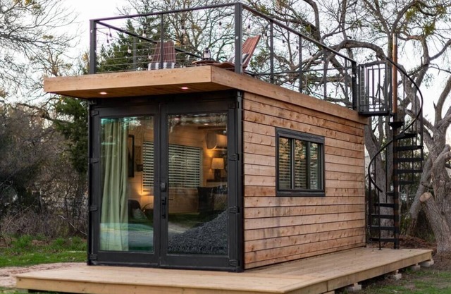 Cozy Tiny Container Home-The Outwest