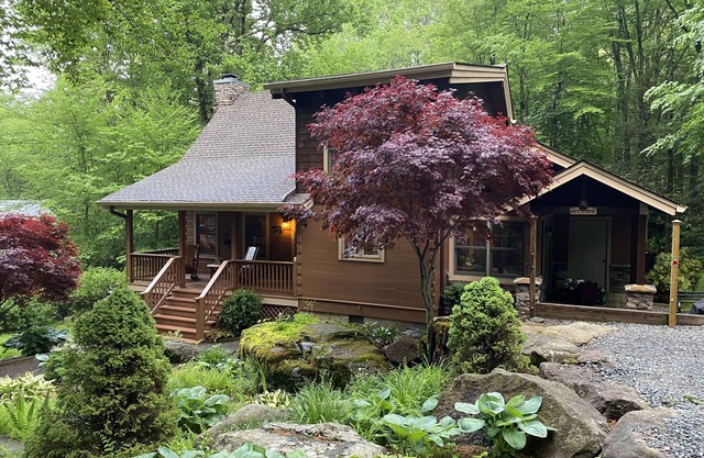 Creekside Comfort NC - Creekside cabin minutes from amazing hiking and skiing.