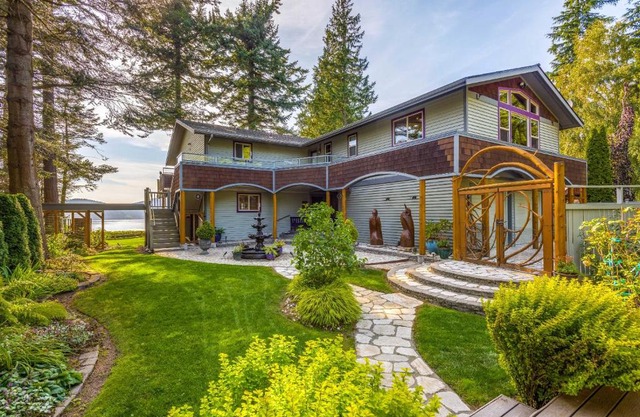 Custom Guemes Home with Spectacular Water Views!