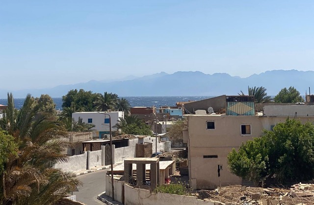 Dahabiya 2-bedroom Private residence - Sea View rooftop in Assala- Dahab