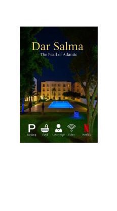 Dar Salma Pearl of Atlantic Parking gratuit Wifi fibre optique Netflix airport entrée autonome Piscine ouverte sept octobre 2 chambres