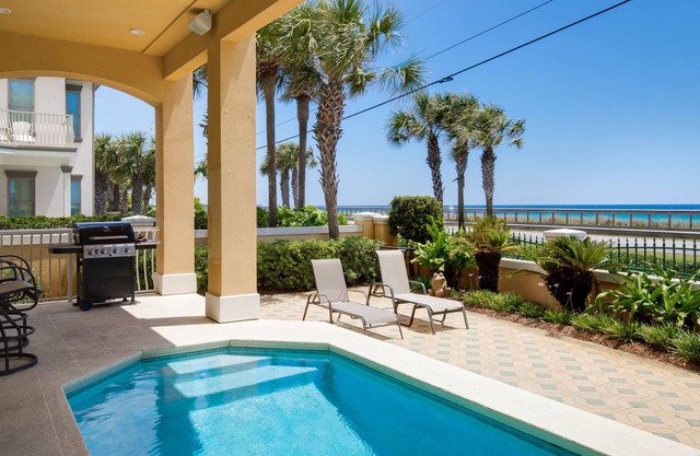 Dazzling Beach House with Private pool! Steps to Private Beach, Tennis Courts