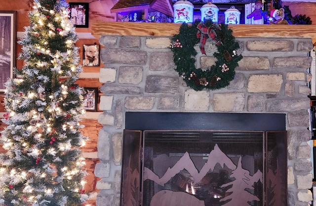 Decorated for the Holidays! Family-owned gem with beautiful views year round.