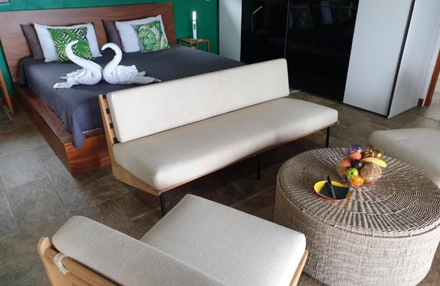 Deluxe Double Room w/Terrace and Sea View to San Miguel Beach