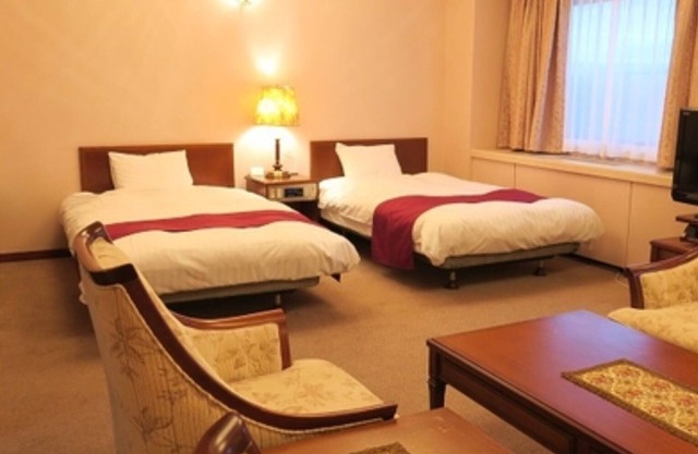 Deluxe large twin room without meals Basic pla/Fukagawa Hokkaidō