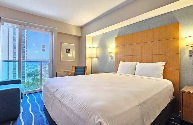 Deluxe Ocean View hotel room