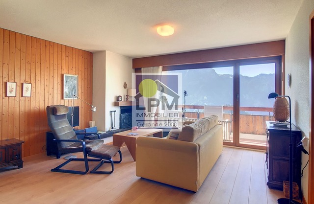 Dents du Midi A11 1 bedroom renovated apartment for 2 to 4 people at third floor of an apartment hou