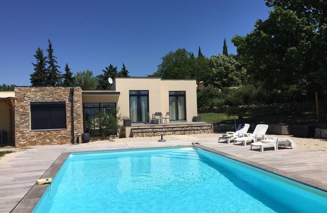 Detached house with private pool in Provencal Ardeche on 2 hectares