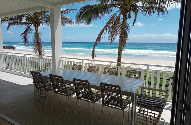 Direct Beachfront Luxury | Hamptons-Style Escape | Jefferson Lane, Palm Beach