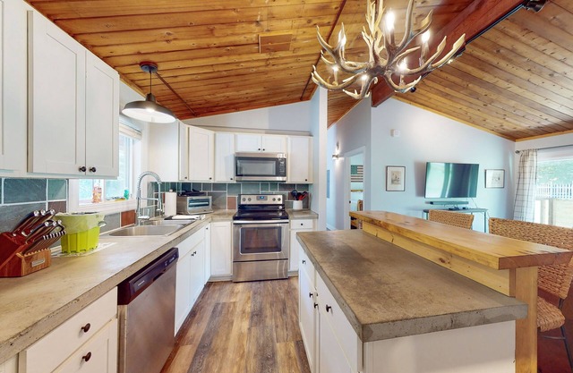 Dog-friendly condo with deck, washer/dryer, & WiFi - near ski lifts