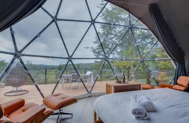 Dome at Bel Air - Ideal for a family with 2 children - Shared Jacuzzi - Bbq