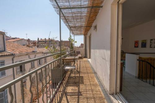 Duplex avec terrasse et vue sur les toits