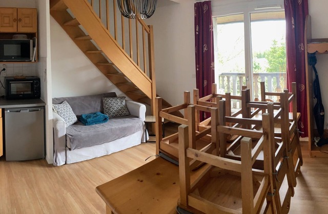 Duplex apartment in family residence