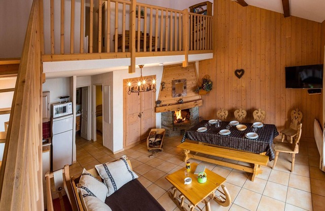 Duplex 8p avec Balcon Sud, WiFi, Cheminée - Saint-Michel-de-Chaillol