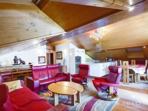 Duplex haut de gamme 8 pers avec balcons et parking, proche des pistes et commerces - FR-1-398-585