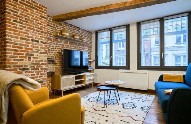 Duplex Rue Royale, rooftop, balnéo spa