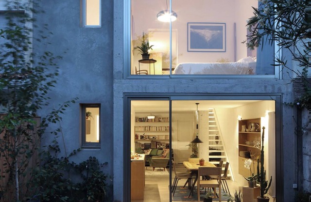 Echoppe Rénovée en Maison D'architecte