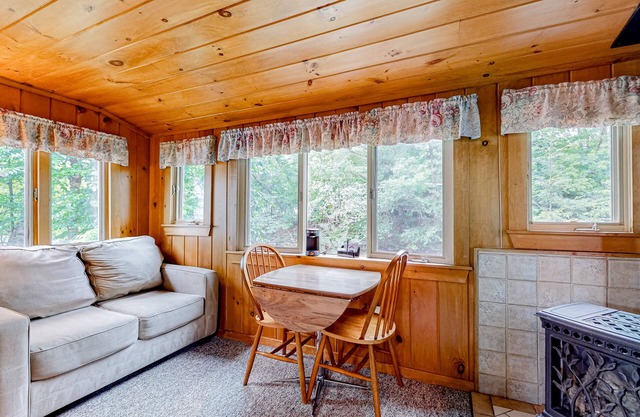 Eclectic Studio Cabin w/Kitchenette, Free WiFi, Riverfront Location & More