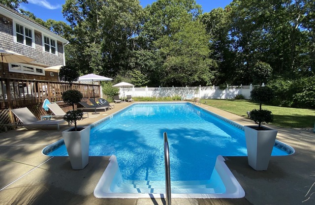 EDGARTOWN PRIVACY WITH A HEATED POOL AND CENTRAL AC
