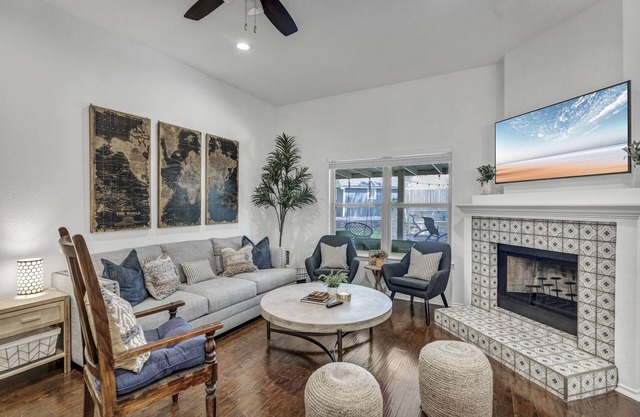 Elevated comfort/4-BR Home w/Relaxing Backyard!