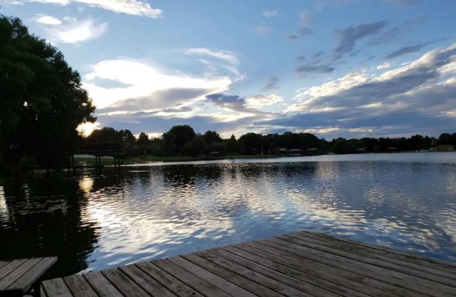 Enjoy a step back in time on an Authentic "Old Florida" Lakefront property.