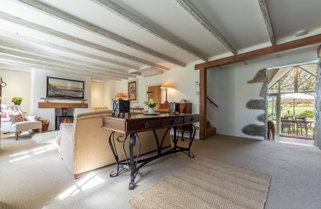 Enjoy the grounds of the Bonython Estate which cover 20 acres whilst staying at Bonython Farmhouse.