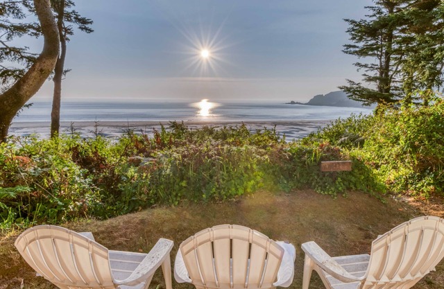 Entire lower level of this Oceanfront Home with Beach Access