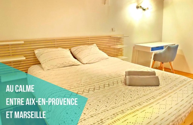 ENTRE AIX ET MARSEILLE - Petite maison à Auriol