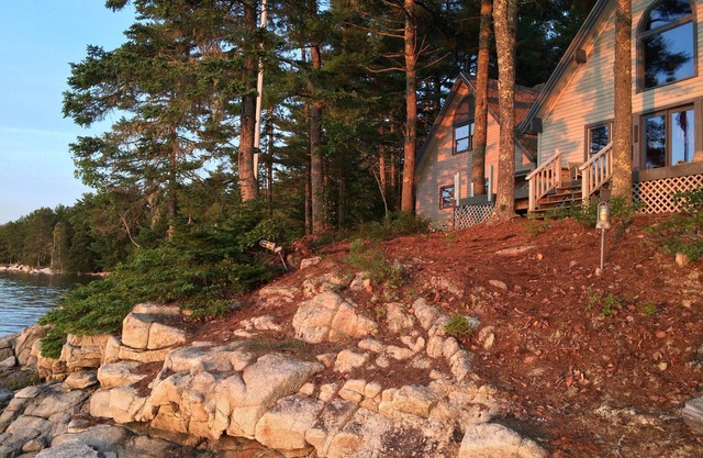 “Escape” to a Waterfront Artist’s Home on Secluded Evergreen Point, Taunton Bay