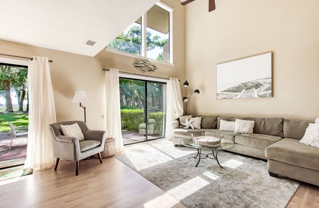 Exceptional 2 Bed/2.5 Bath Marshside Villa in Gated Resort! 5-Min Bike Ride to Private Beach Access!