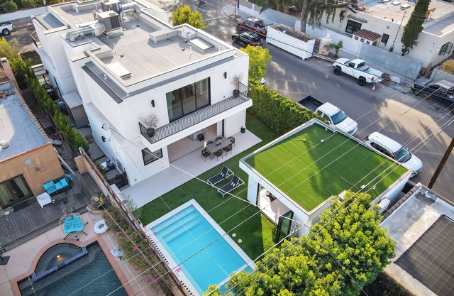 Expansive 6-bedroom residence in prime West Hollywood, bright open living,