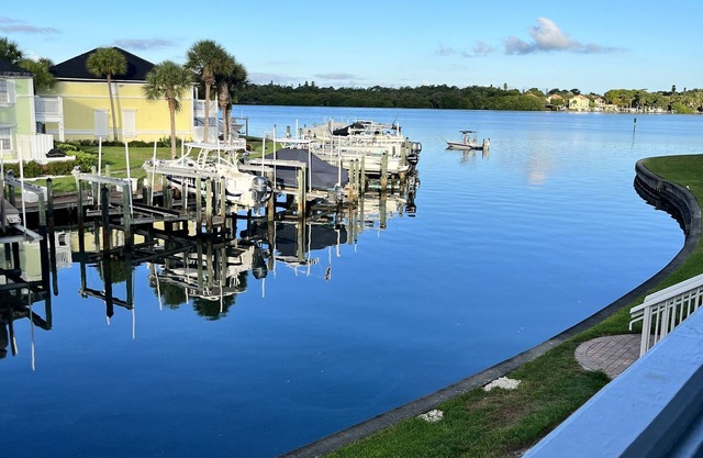 Experience Bay Views Stunning Sunsets, Dolphin sightings from your Private patio