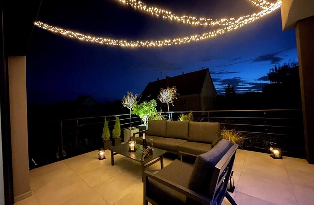 Fabulous Flat Terrace 9km of Colmar Domotique