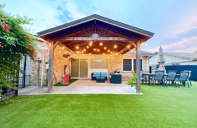 Family Friendly, Near Highways, Dart, Tesla Charger, Foosball, Grill, Garage
