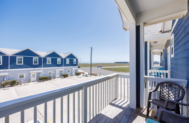 Family-friendly beauty is located just Across the Street from the Beach!