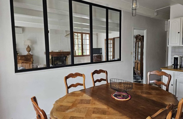 Family home in village center with private garden