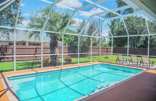 Family Retreat with Heated Pool & Fenced Yard