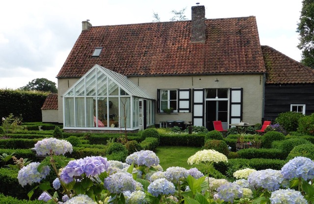 Farm under the old oak