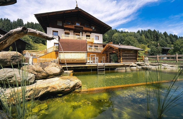 Farmhouse in Bramberg with Natural Pond