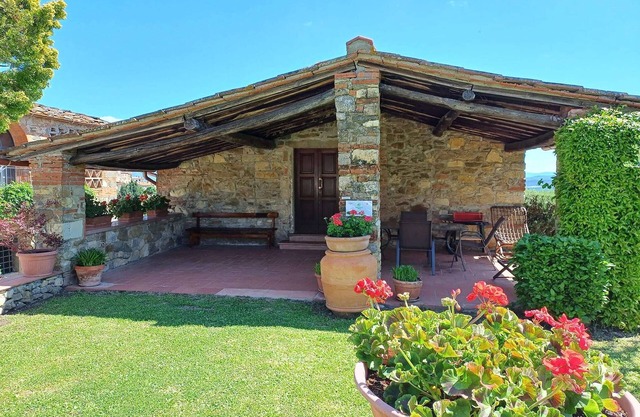 Farmhouse in Tuscany with Olive Grove Views