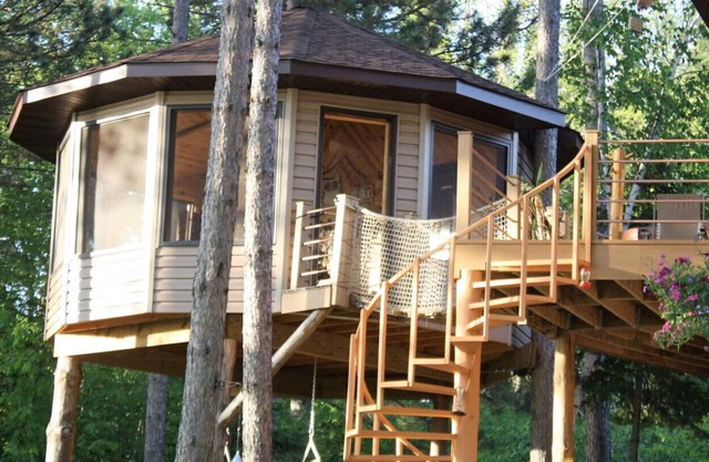 Featured in Only in your state... Tree House Glamping