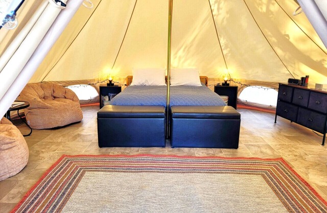 Fern Dell: A Woodland Glamp - Heated Tent!