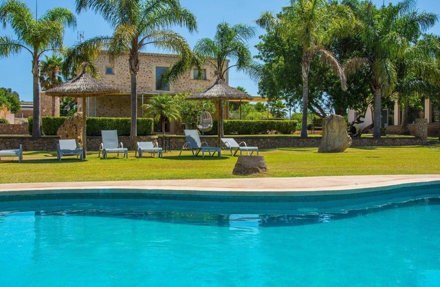Finca 'Son Perot' with Indoor and Outdoor Pool, Balconies, Terraces & Wi-Fi