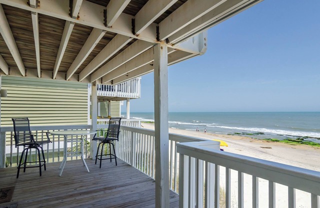 First floor oceanfront condo in Ocean Dunes!
