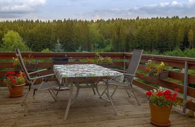 Flat with mountain view